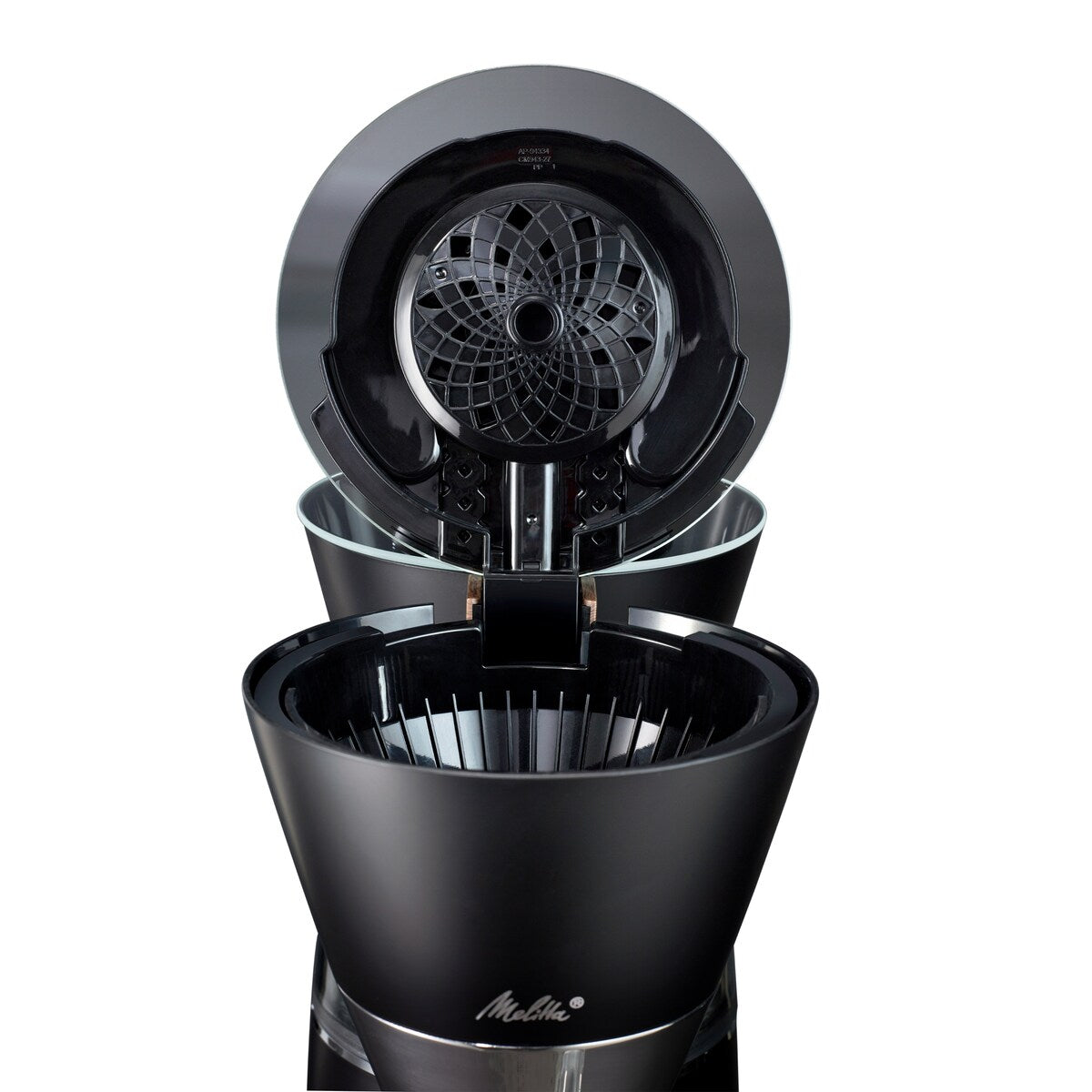 Macchina per caffè americano Vision Luxe da 12 tazze con cruscotto girevole