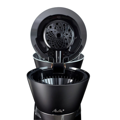 Macchina per caffè americano Vision Luxe da 12 tazze con cruscotto girevole