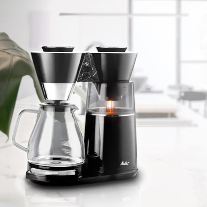 Macchina per caffè americano Vision Luxe da 12 tazze con cruscotto girevole