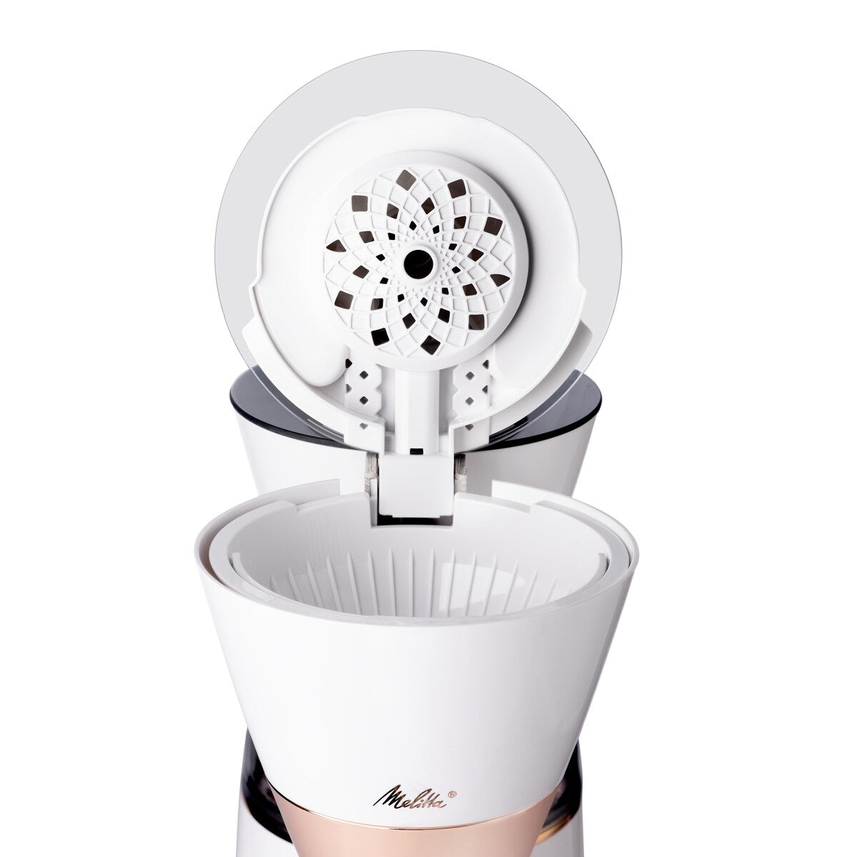 Macchina per caffè americano Vision Luxe da 12 tazze con cruscotto girevole