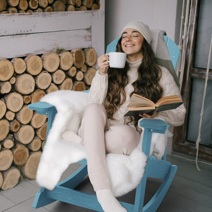 Sedia a dondolo da esterno WINSOON per tutte le stagioni, set da 2