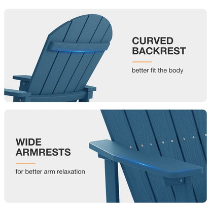 Sedia a dondolo da esterno WINSOON per tutte le stagioni, set da 2