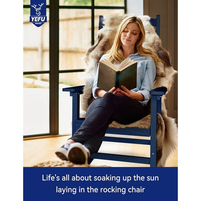 Sedia a dondolo da esterno WINSOON per tutte le stagioni, set da 2