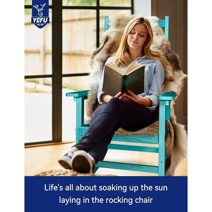 Sedia a dondolo da esterno WINSOON per tutte le stagioni, set da 2