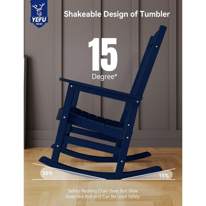 Sedia a dondolo da esterno WINSOON per tutte le stagioni, set da 2