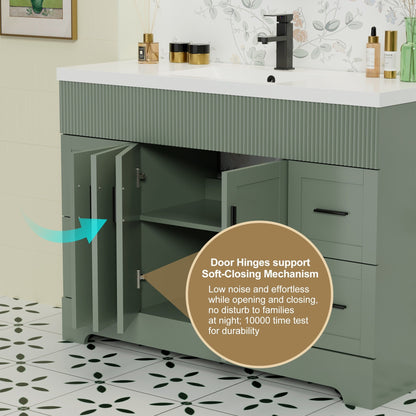 Mobile bagno Wavy Line 30/36/48 con lavabo e rubinetto