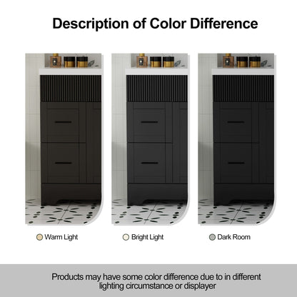 Mobile bagno Wavy Line 30/36/48 con lavabo e rubinetto