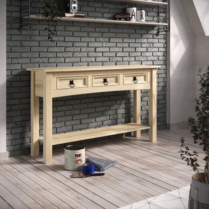 Consolle da ingresso in legno con 3 cassetti Corona | Furniture Dash - N/D