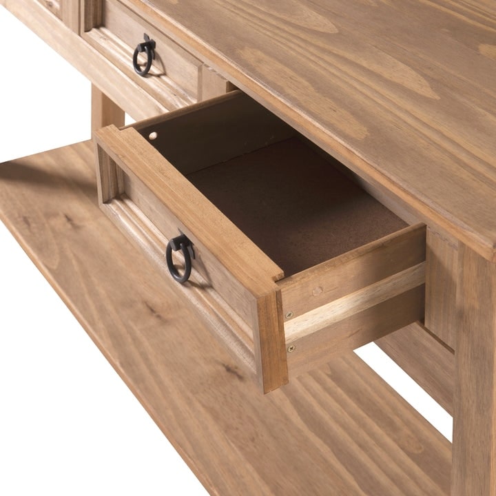 Consolle da ingresso in legno con 3 cassetti Corona | Furniture Dash - N/D
