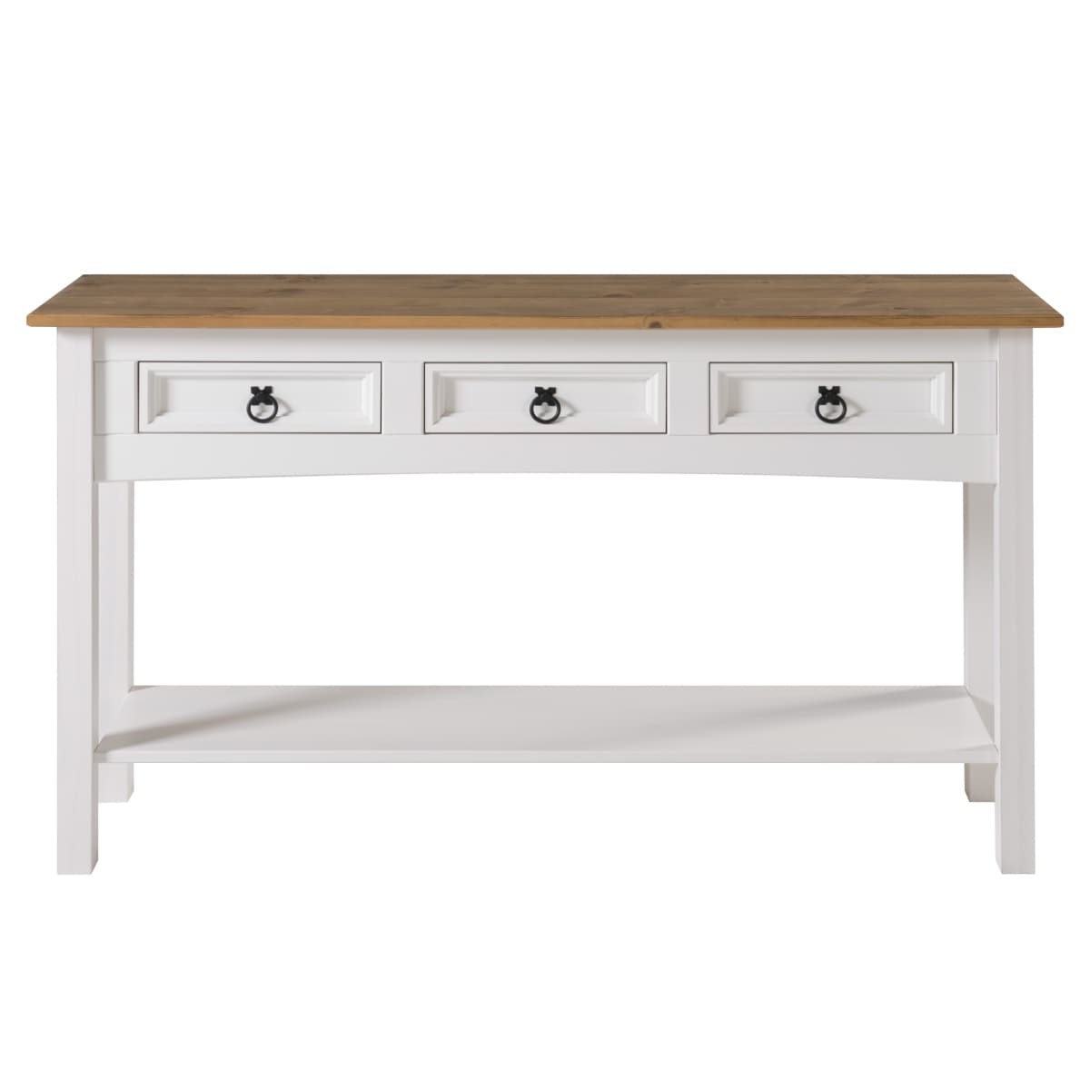 Consolle da ingresso in legno con 3 cassetti Corona | Furniture Dash - N/D