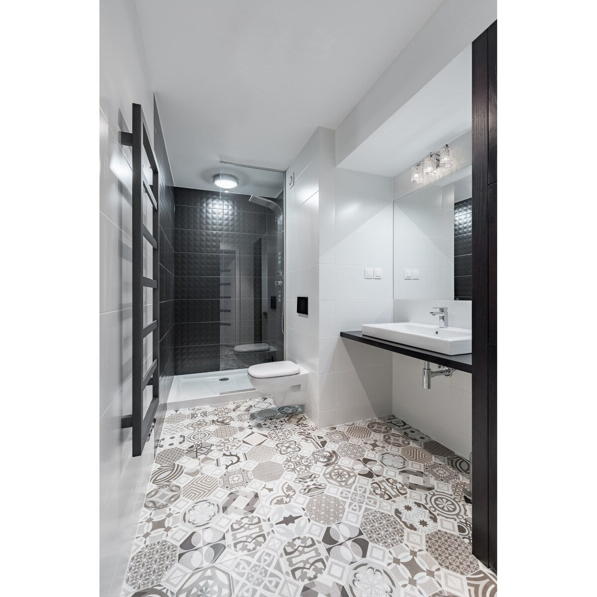 Lampada da bagno Z-Lite Aubrey 3 luci 23 pollici di larghezza